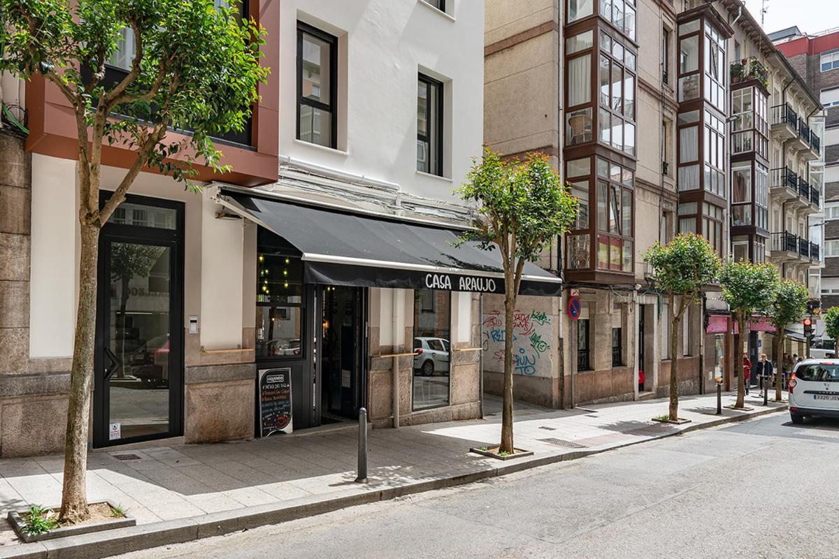 Alojamientos Turisticos Con Terraza En Santander Lapera מראה חיצוני תמונה